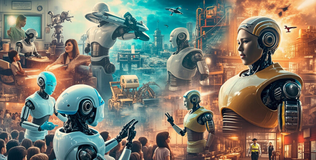 Humanoid Robots in one frame.